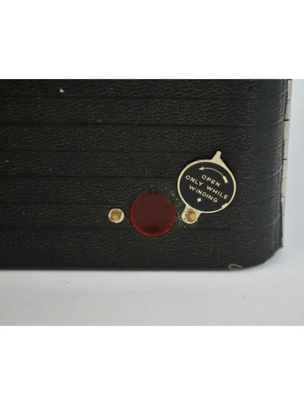 Kodak Junior Six-20 Black Folding Camera Vintage UNTESTED 1930s